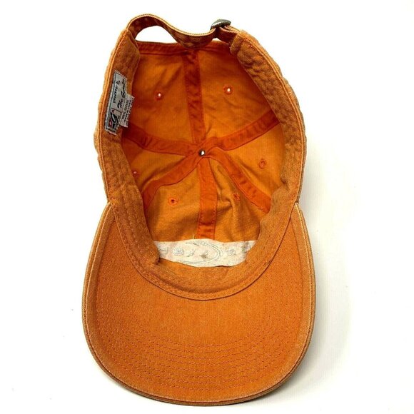 Bud Light Hat Orange Fade Adjustable Buckle Strap Cap Headgear by Games One Size - Picture 6 of 9